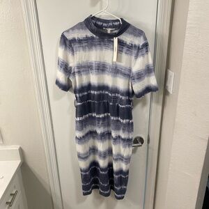 Tie-Dye Mid Length Dress